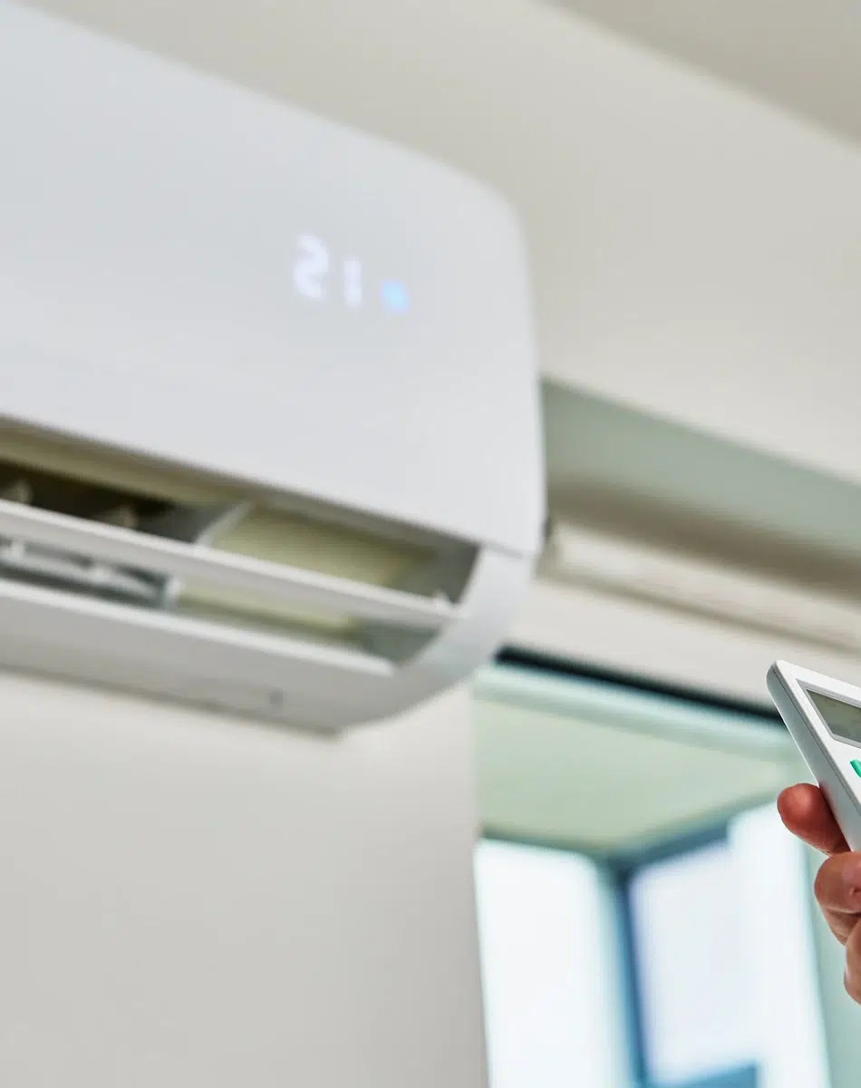 Climatisation contrôlée par télécommande